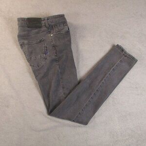 Scotch Soda Ams Blauw Favourite Jeans Men's 29x34 Grey Skim Fit (Actual 28X32)